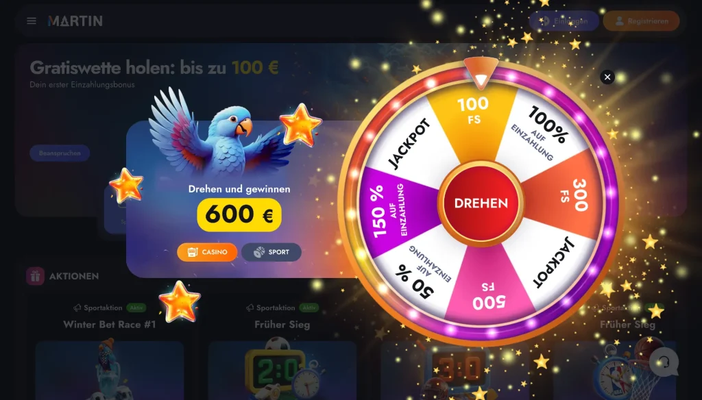 martin casino roulet welcome bonus